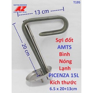 Mua Ruột đốt  Bình Nóng Lạnh PICENZA 15L bát phẳng 6.5cm x 20cm+13cm