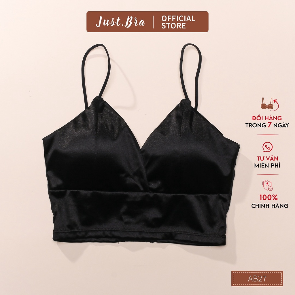 [Mã WABRJB031 giảm 10% đơn 99k] Áo ngực Just Bra Satin quyến rũ AB27