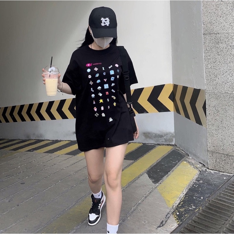Áo thun Levents internetlove pixel nam nữ full tag chất cotton Hany shop