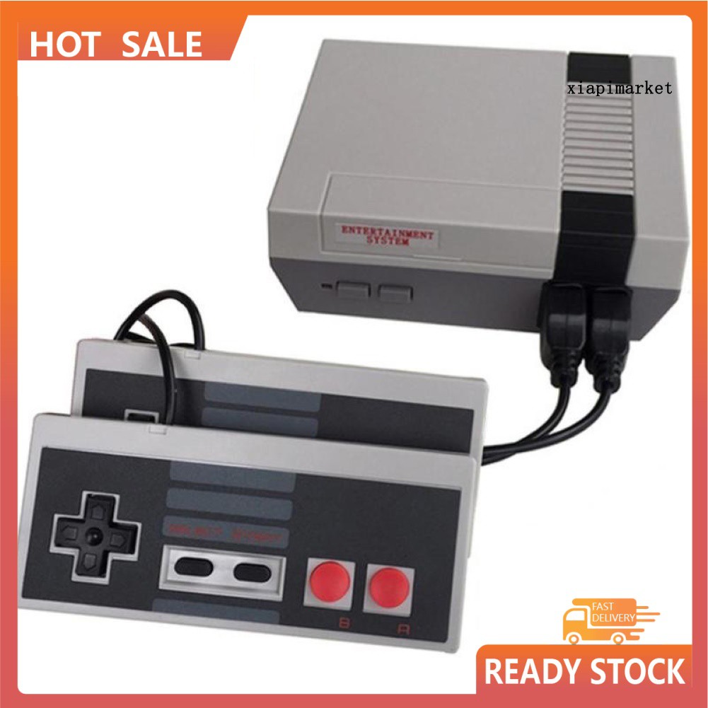 Máy Chơi Game Mini 600 Trò Chơi Cổ Điển Với 2 Tay Cầm Điều Khiển Cho Nintendo Nes