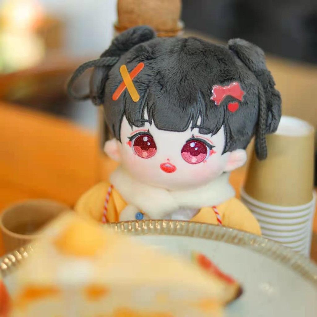 SẴN Doll không thuộc tính bé Dan Ying cột tóc 20cm