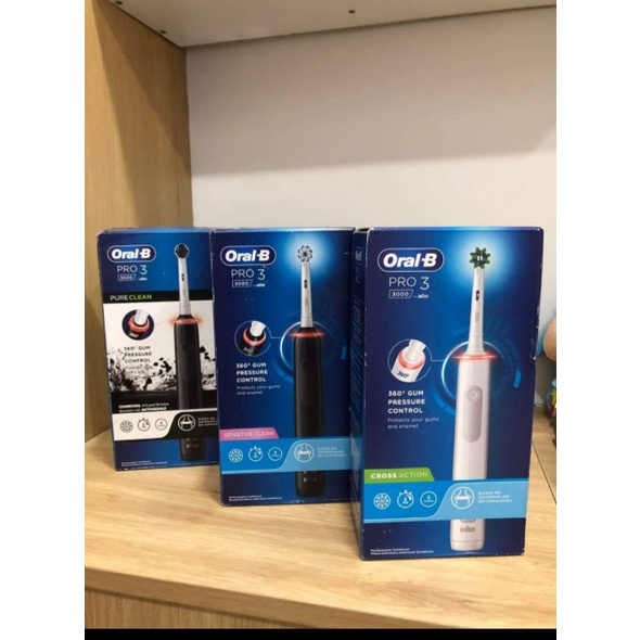 Bàn chải điện Oral B Pro 3 3000, Pro 2 2000, Pro 1 700 BBB