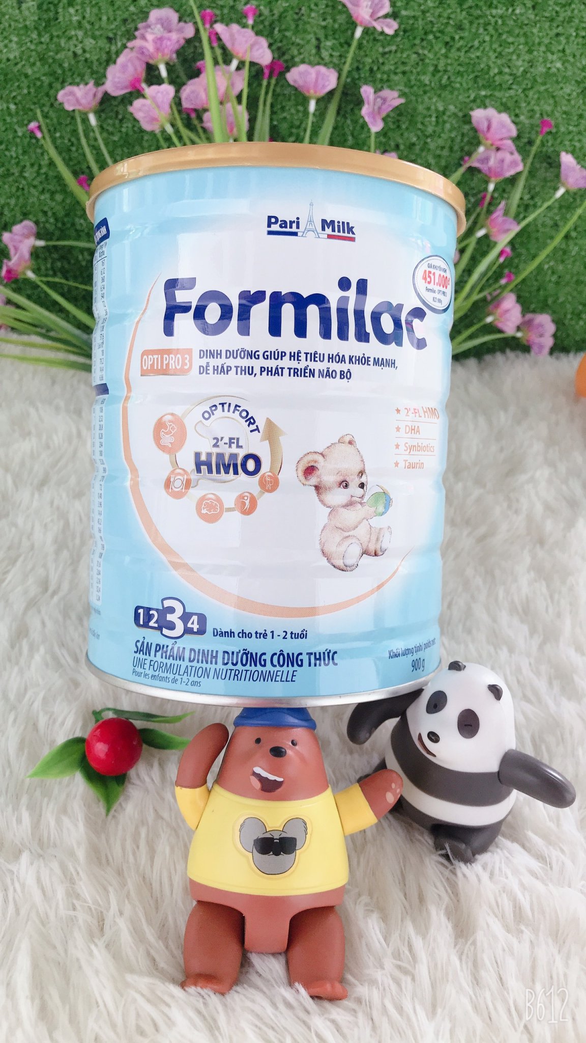 [DATE MỚI] Sữa Bột Formilac Optipro số 3 Lon 900g