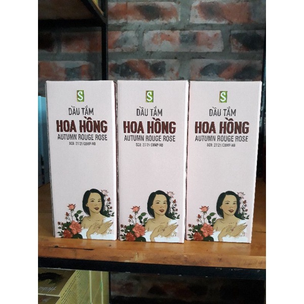 [CHÍNH HÃNG- 500ML] Dầu Tắm Hoa Hồng Sinh Dược- DA ĐẸP MỊN MÀNG THƠM MÁT DỊU DÀNG