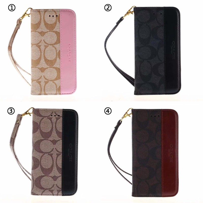 Ốp điện thoại nắp lật bọc vải Coach sang trọng cho iPhone12mini 12promax 11 Pro Max 6/6S/6+/6S+/7/7+/8/8+/X/XR/XS/XSMax