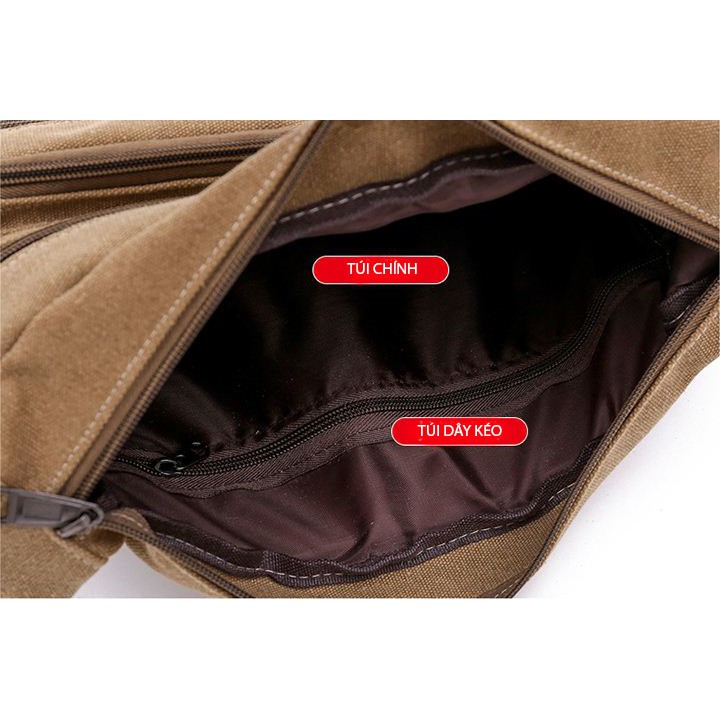 Túi đeo chéo vải bố nam nữ dùng đi làm đi du lịch-Túi đéo chéo canvas-Tuxa | BigBuy360 - bigbuy360.vn