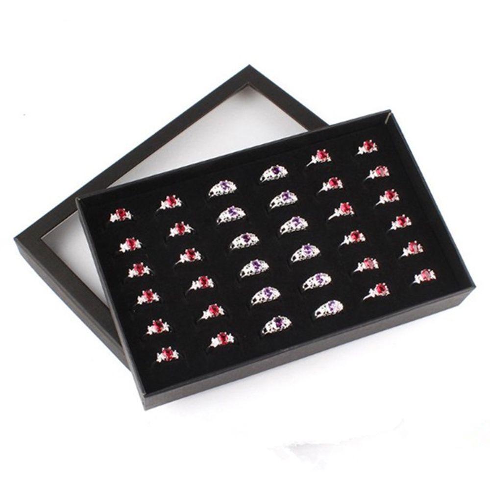 Giá Đỡ Trưng Bày Nhẫn / Bông Tai Thiết Kế Trong Suốt Tiện Dụng