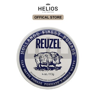 Sáp Tóc Reuzel Matte Clay Pomade - Minty Scent Chính Hãng