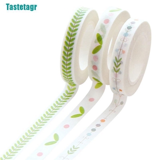 Cuộn Băng Keo Giấy Washi Mỏng 7mm * 10m