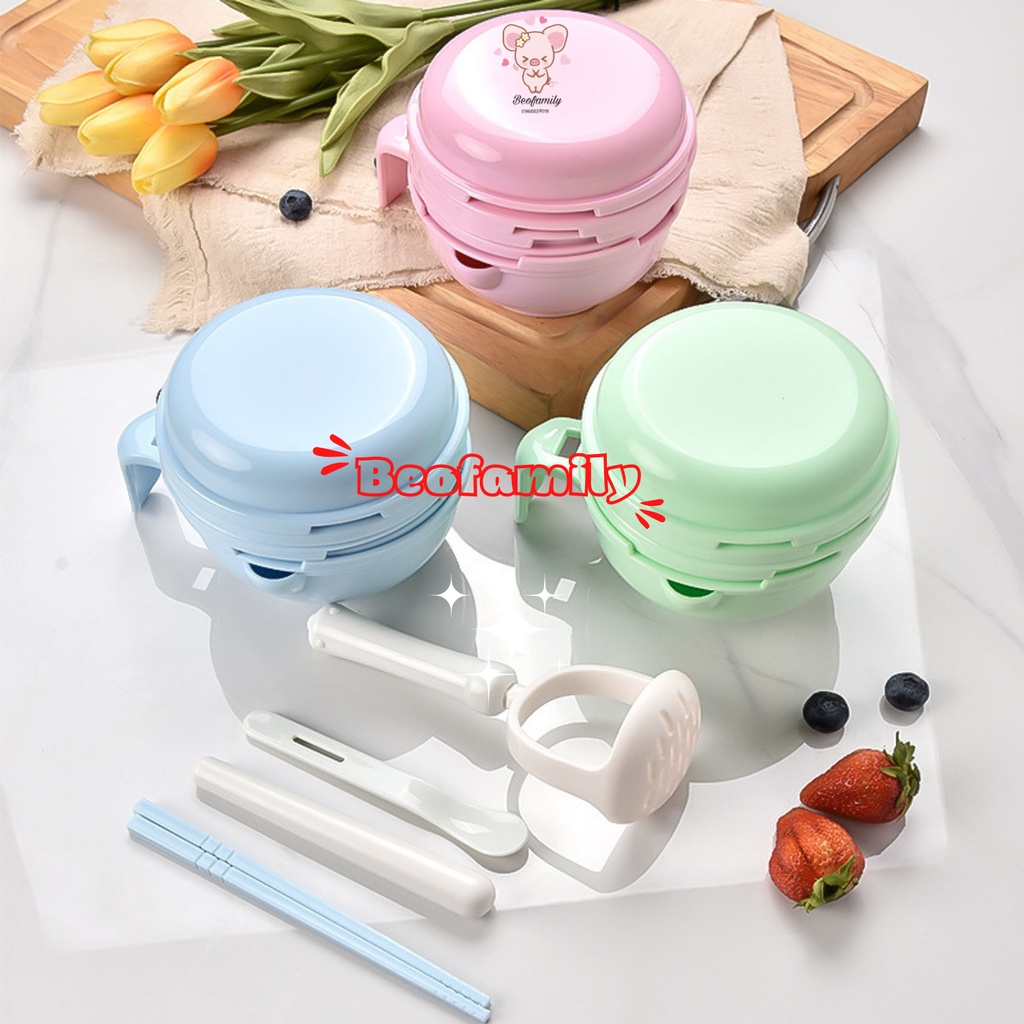 Bộ Dụng Cụ Chế Biến Ăn Dặm Kiểu Nhật Tiện Ích Cho Bé - Beofamily