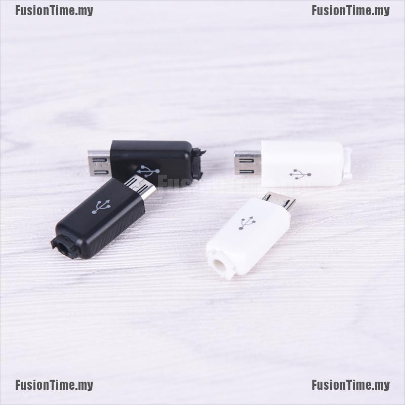 Set 10 Đầu Nối Micro Usb Diy Tiện Dụng