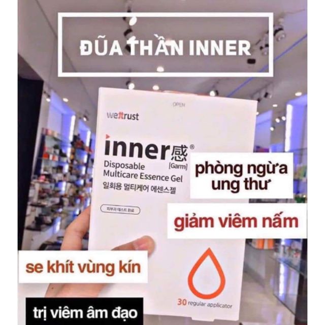 QUE INNER GEL - GEL PHỤ KHOA