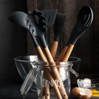 Bộ dụng cụ nấu ăn silicone