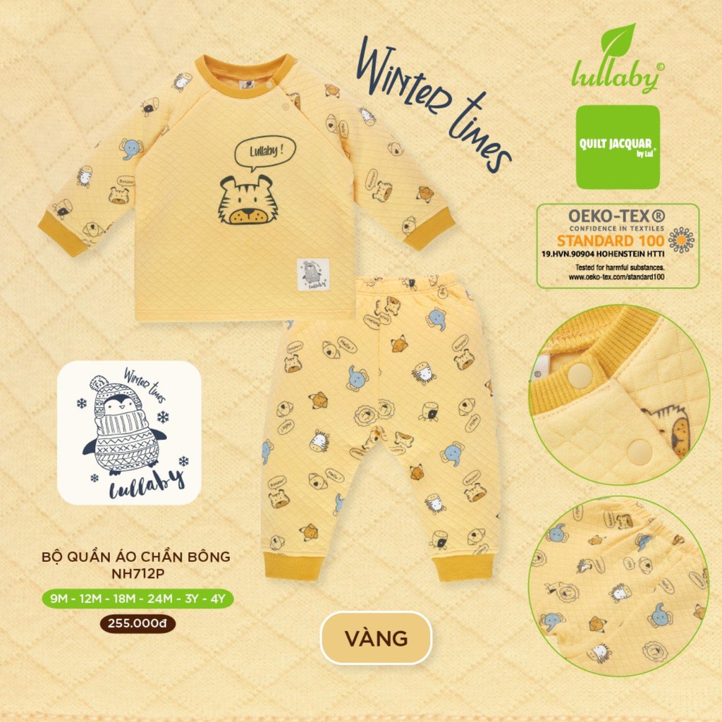 Bộ Quần Áo Chần Bông NH712P