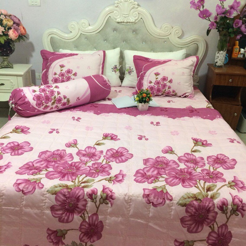 Bộ trần hè 5 món poly cotton. (Mua 2 bộ, tặng 1 chai nước hoa)