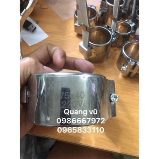 vòng gia nhiệt ,vòng ốp nhiệt phi 70 phi 75 phi 80 điện 220v