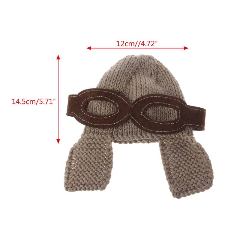 Mũ len nhiều màu phụ kiện chụp ảnh cho bé