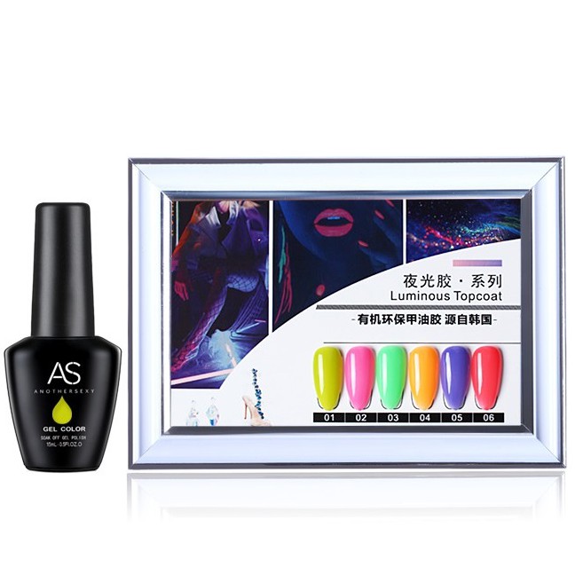 Sơn gel AS - dạ quang phát sáng mã YT