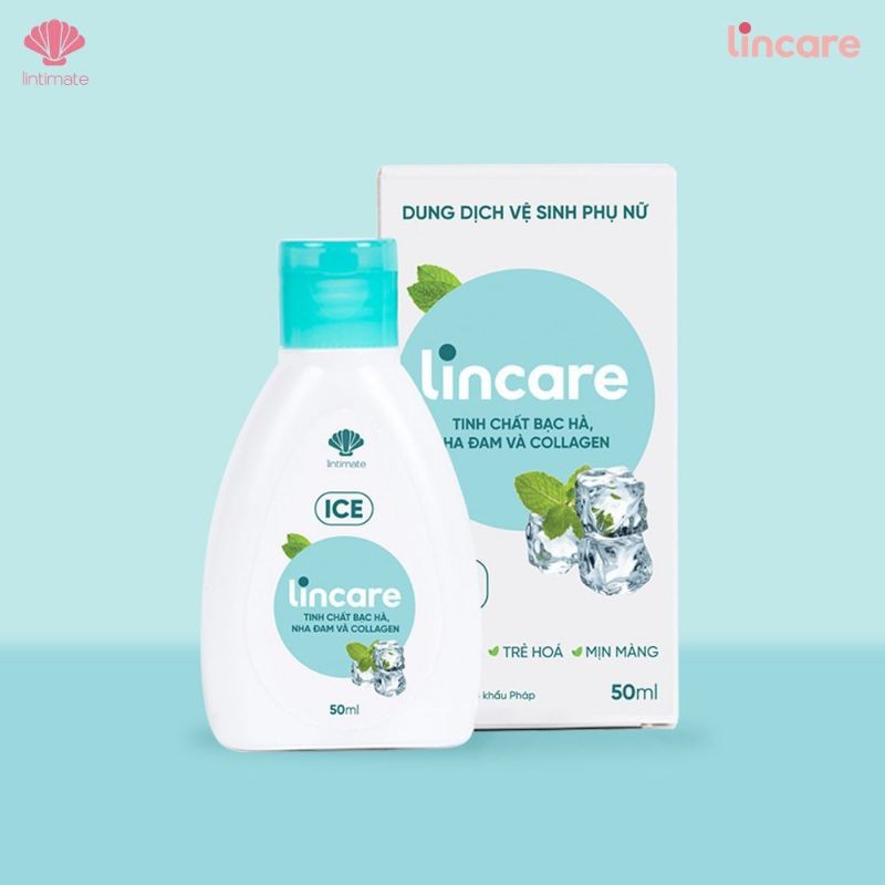 Dung dịch vệ sinh Lincare Ice Nha đam