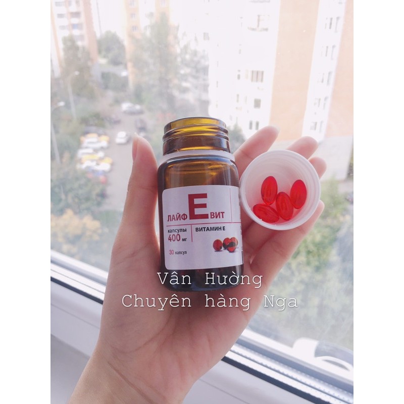 Vitamin E đỏ 400mg Nga | BigBuy360 - bigbuy360.vn