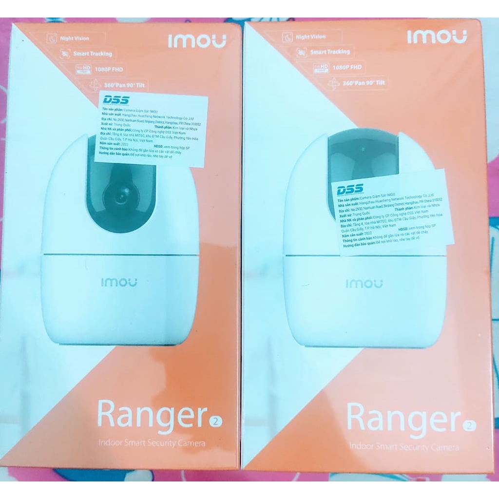 Camera WIFI XOAY 360 IMOU Ranger2 A22EP Trong Nhà Còi Hú Báo Động - Chính hãng, bảo hành 24 tháng