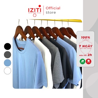 [XẢ HÀNG LẺ SIZE] Áo phông trơn thun nam cotton 100% cổ tròn tay ngắn form basic hiện đại đẹp
