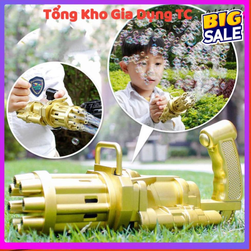 Súng bắn bong bóng xà phòng, máy bắn bong bóng xà phòng 8 nòng cực ngầu