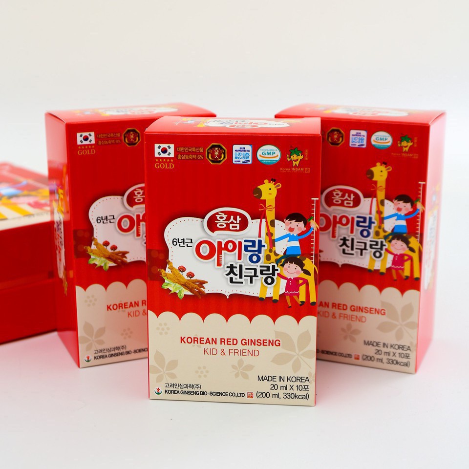 Hồng Sâm Baby Hươu Cao Cổ Bio 30 GÓI Hàn Quốc