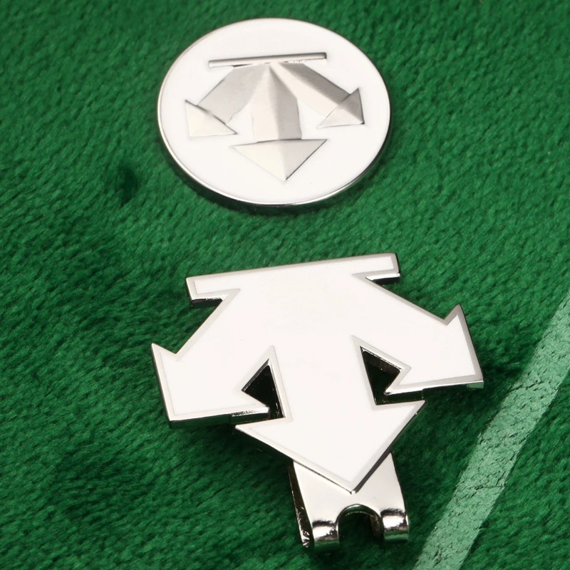 Marker desten định vị bóng shop golf hồng nhung