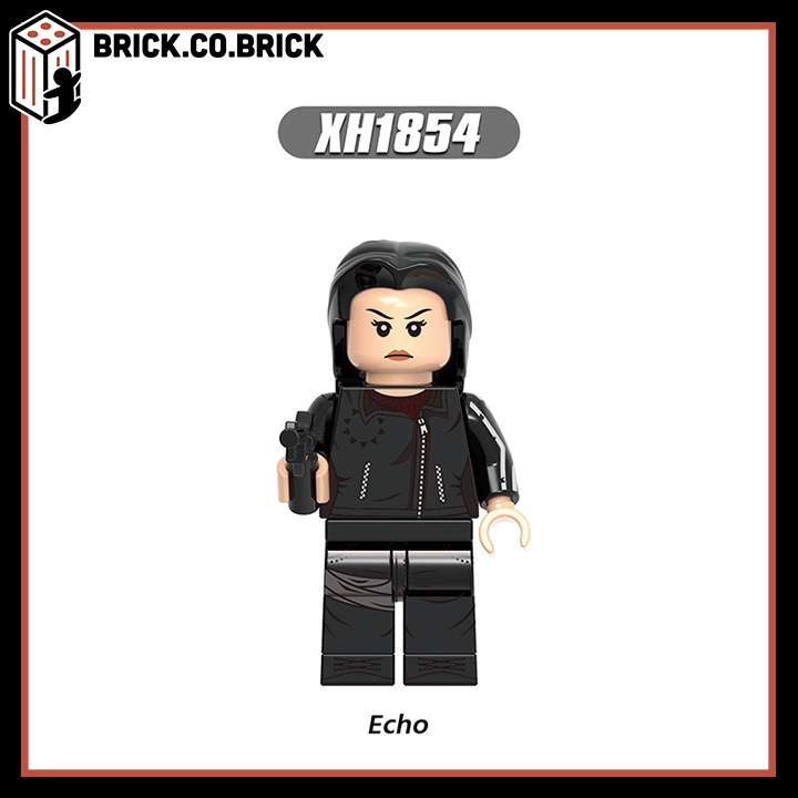 Nhân vật Minifig Siêu anh hùng Marvel Comics Đồ chơi Lắp ráp Hawkeye Belova Kingpin X0330