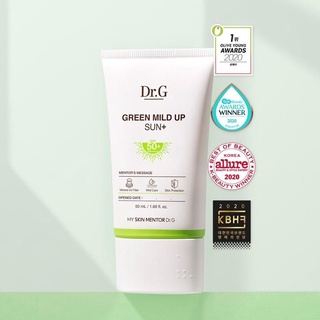 KEM CHỐNG NẮNG Dr.G Green Mild Up Sun Spf 50/PA+++ (Xanh: 10ml - 50ml)