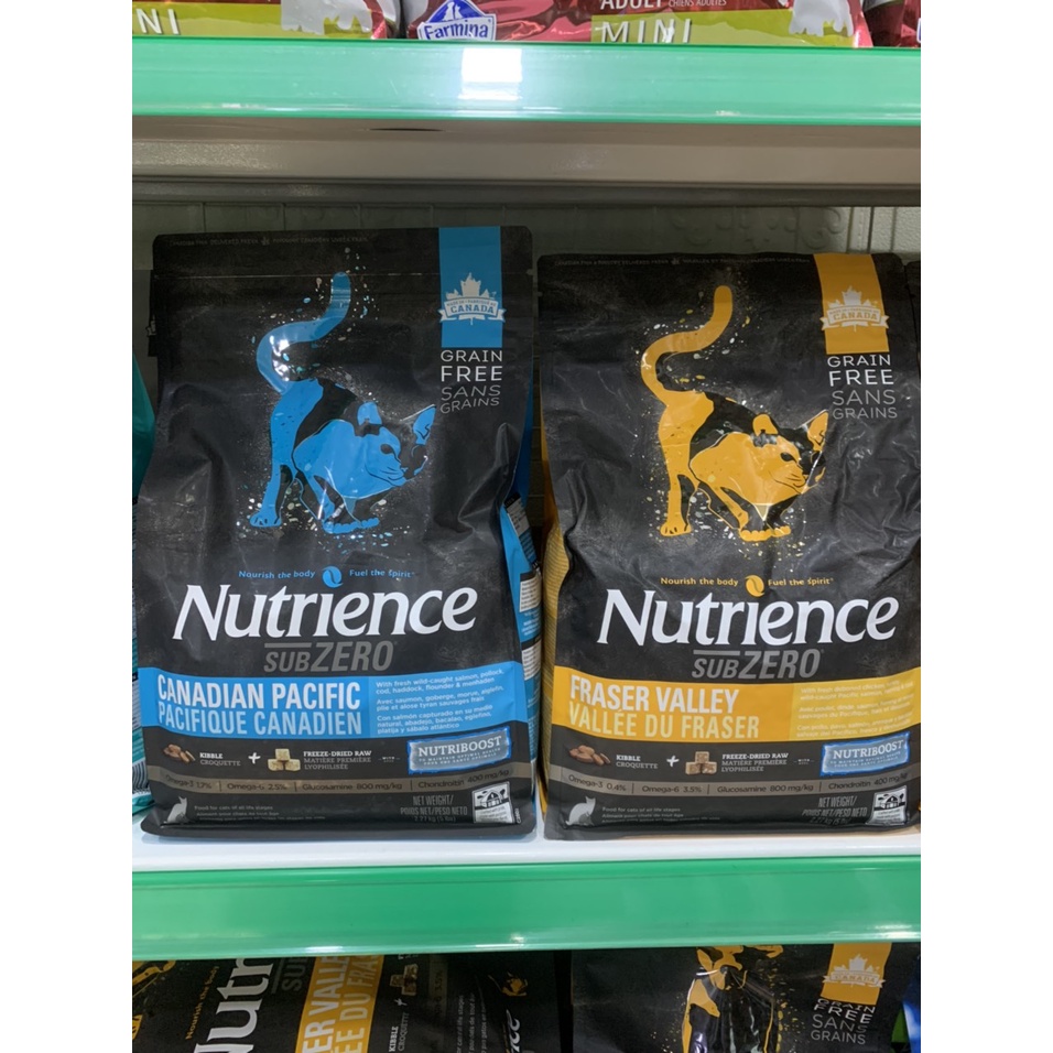 ( Chính hãng) NUTRIENCE SUBZERO MÈO Bao 2.27kg