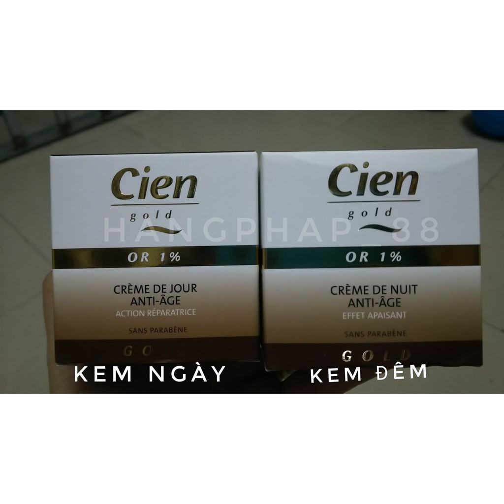 Kem dưỡng tinh chất vàng Cien Gold mới dưỡng ẩm chống lão hóa