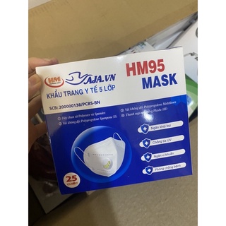 [CÓ SẴN] KHẨU TRANG N95 HM95 MASK (có van, không van)