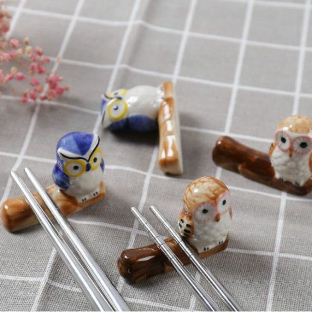 Gác đũa xuất Nhật cao cấp, chất liệu gốm sứ, nhiều kiểu dáng và rất cute!