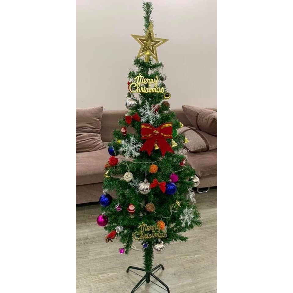 CÂY THÔNG NOEL 1,5M KÈM 112 PHỤ KIỆN (RẺ VÀ ĐẸP)