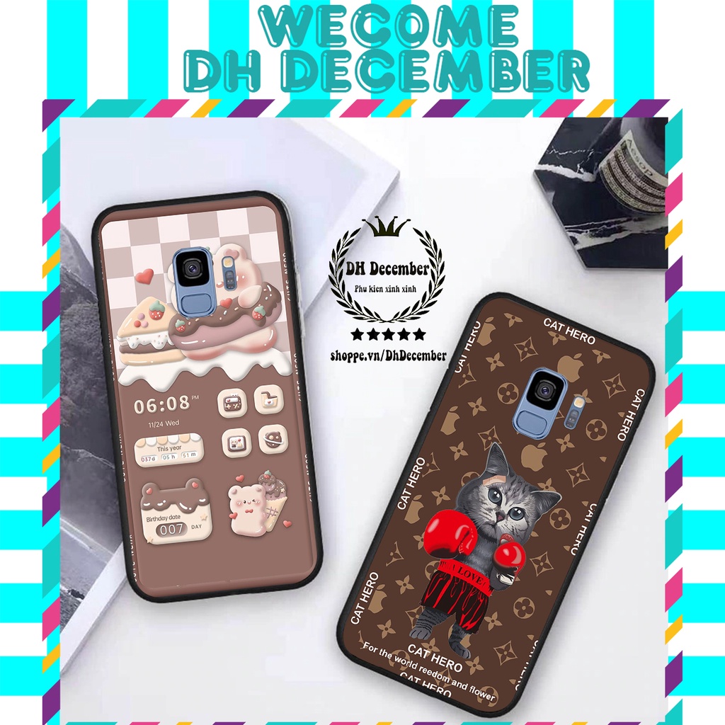 Ốp lưng Samsung S9 / S9 PLUS in hình 3D GẤU HỒNG-GẤU BE3R -XINH XẺO CỰC ĐẸP