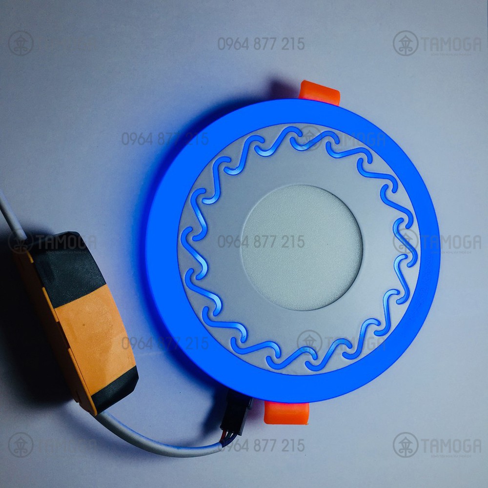 Đèn Led downlights âm trần SAKO 6w - Hồng, Xanh dương AT 11 TAMOGA | BigBuy360 - bigbuy360.vn