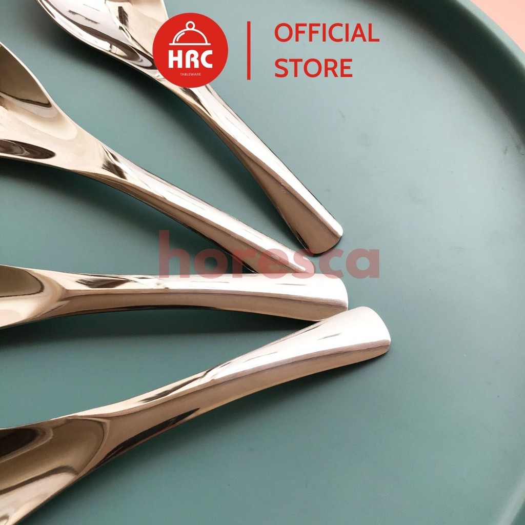 Thìa inox 304 ăn cháo, soup, phở (HÀNG ĐẸP) Muỗng inox cán cong to cao cấp V002, V003