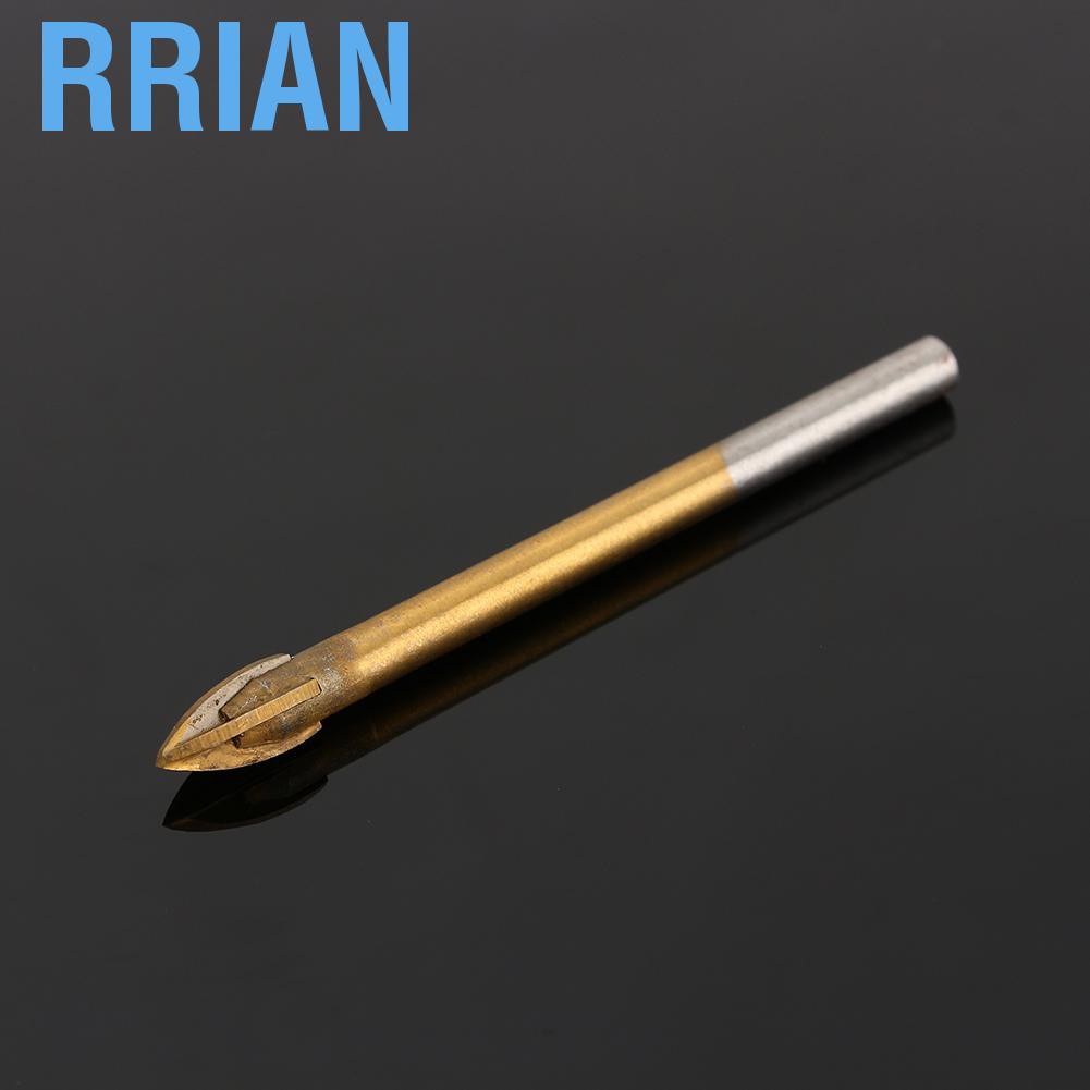 Mũi Khoan Kính 6mm Kèm 4 Cạnh Bằng Titan