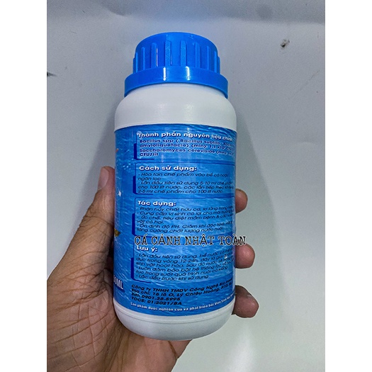 MEN VI SINH BIO AQUA CHO BỂ CÁ CẢNH