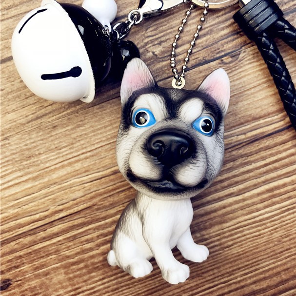 Móc khóa chó 3D