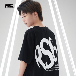 Rsg áo thun ngắn tay in hình chú hề rickyisclown thời trang cho cặp đôi 888