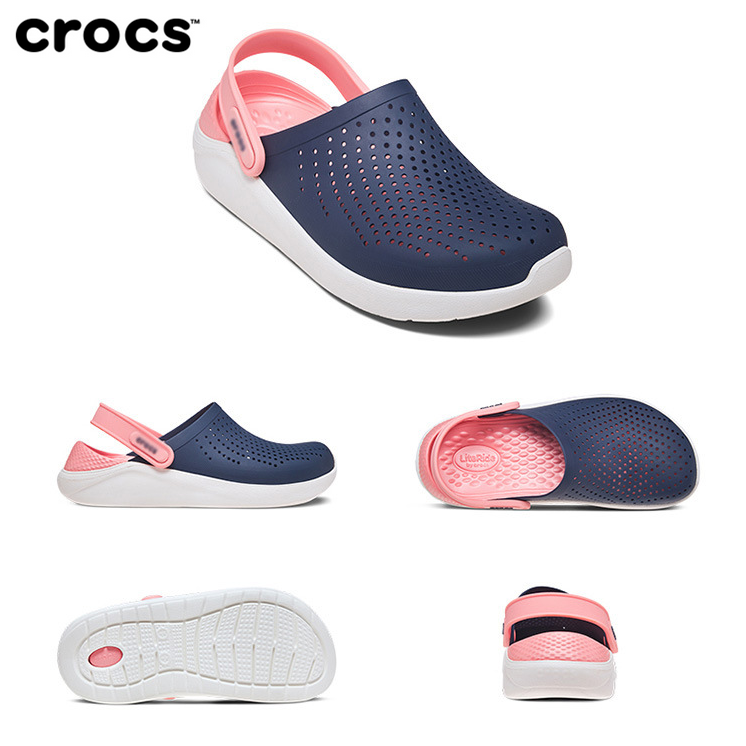 Dép crocs 100% cotton chống trượt thời trang đi biển cho nam nữ