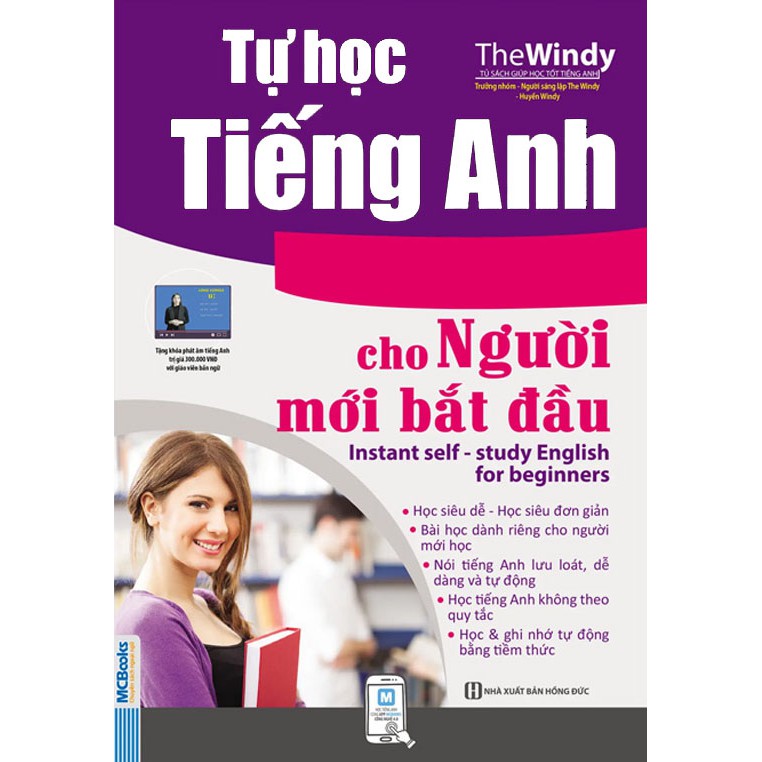 Sách - Tự học tiếng Anh cấp tốc cho người mới bắt đầu (nghe qua app)