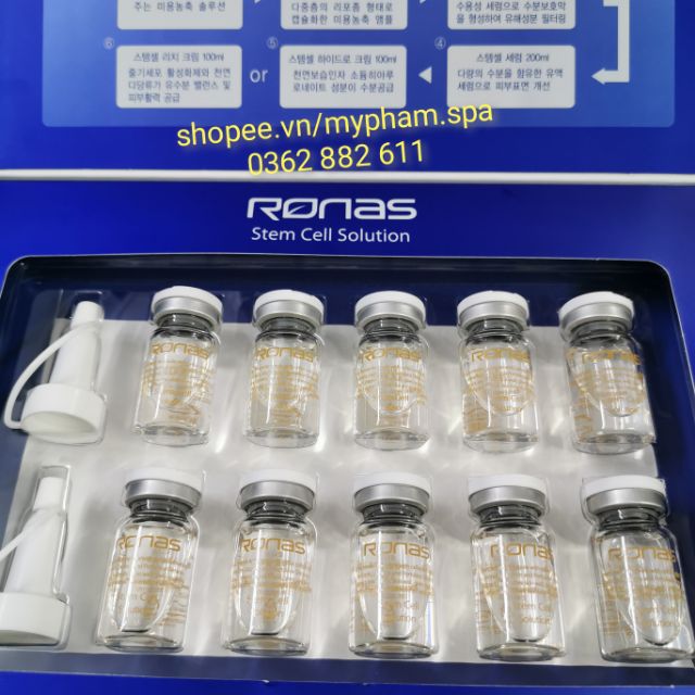 TẾ BÀO GỐC RONAS - 1 HỘP 10 LỌ | BigBuy360 - bigbuy360.vn