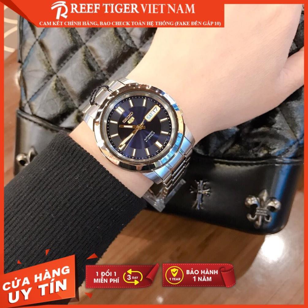 Đồng hồ nam Seiko 5 SNKK11K1 - Máy Automatic - Kính khoáng cứng