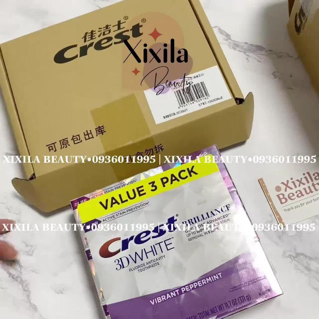 Hàng Mỹ - Kem đánh răng Crest 3D White Brilliance làm trắng răng vượt trội | BigBuy360 - bigbuy360.vn