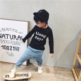 Áo thun tay dài cho bé trai
