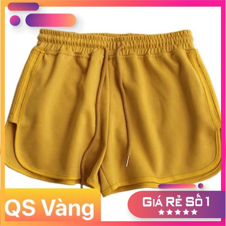 Quần short, quần đùi nữ vải thun da cá cạp cao dây rút, freesize 40-57kg rất đẹp và thoải mái